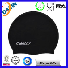 Personalizado Impreso Soft Silicona Oído Gorro De Natación